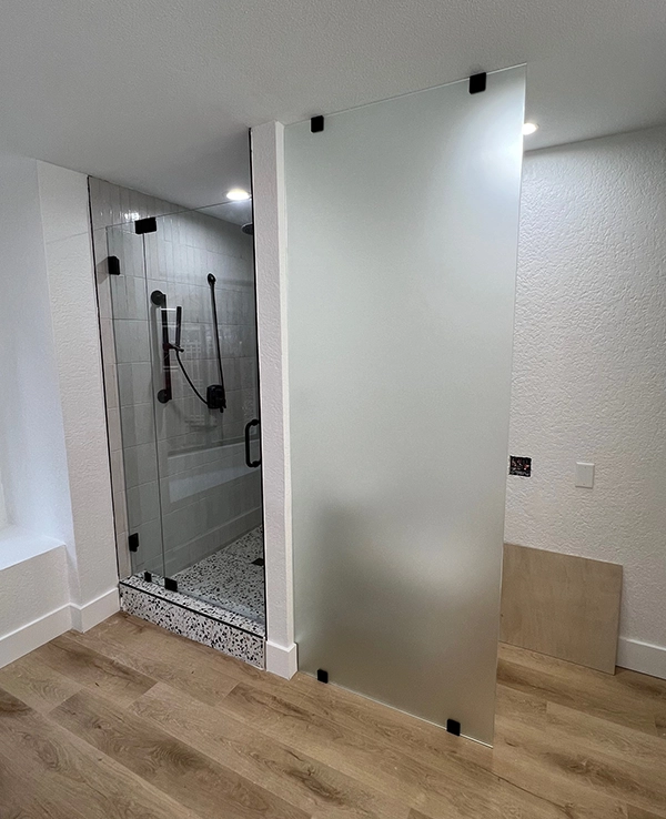 Custom Shower Glass Door